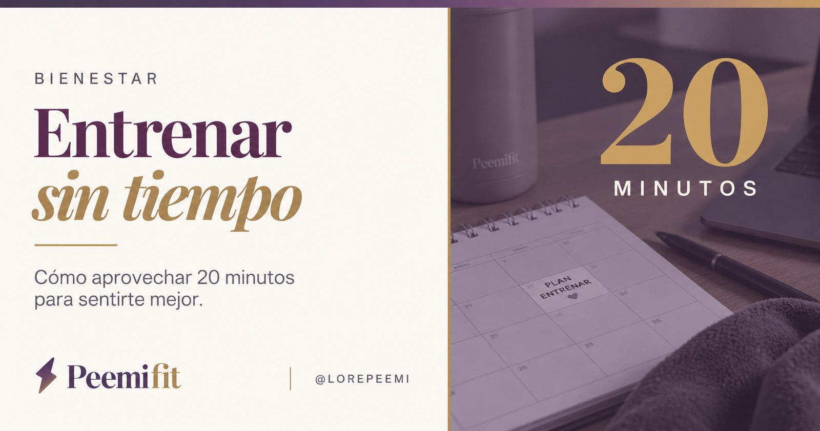 Cómo entrenar cuando no tienes tiempo: el plan que sí cabe en tu semana